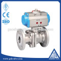 DN50 pneumatic stainless steel floating ball valve